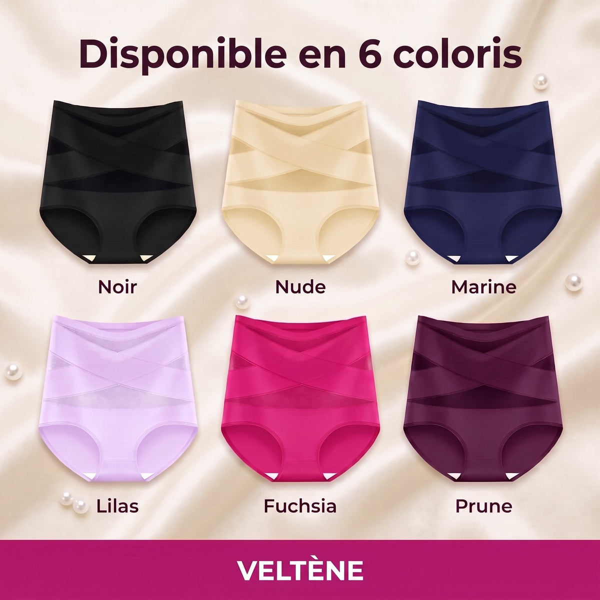Culotte sculptante taille haute Ulovel
