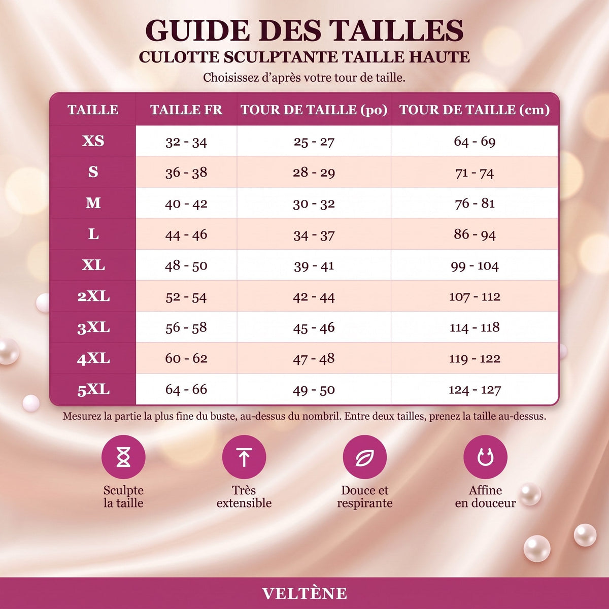 Culotte sculptante taille haute Ulovel