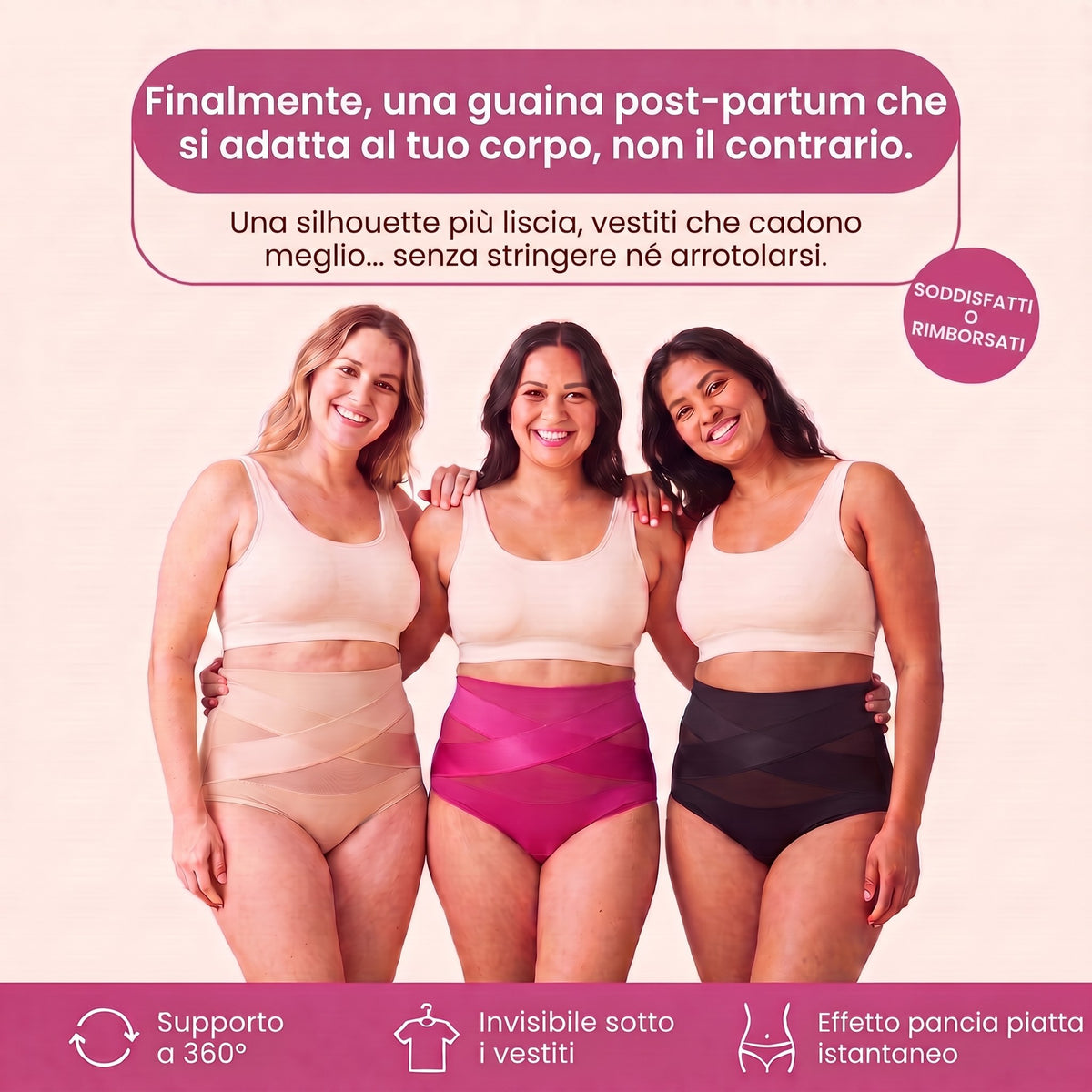 Mutanda modellante a vita alta