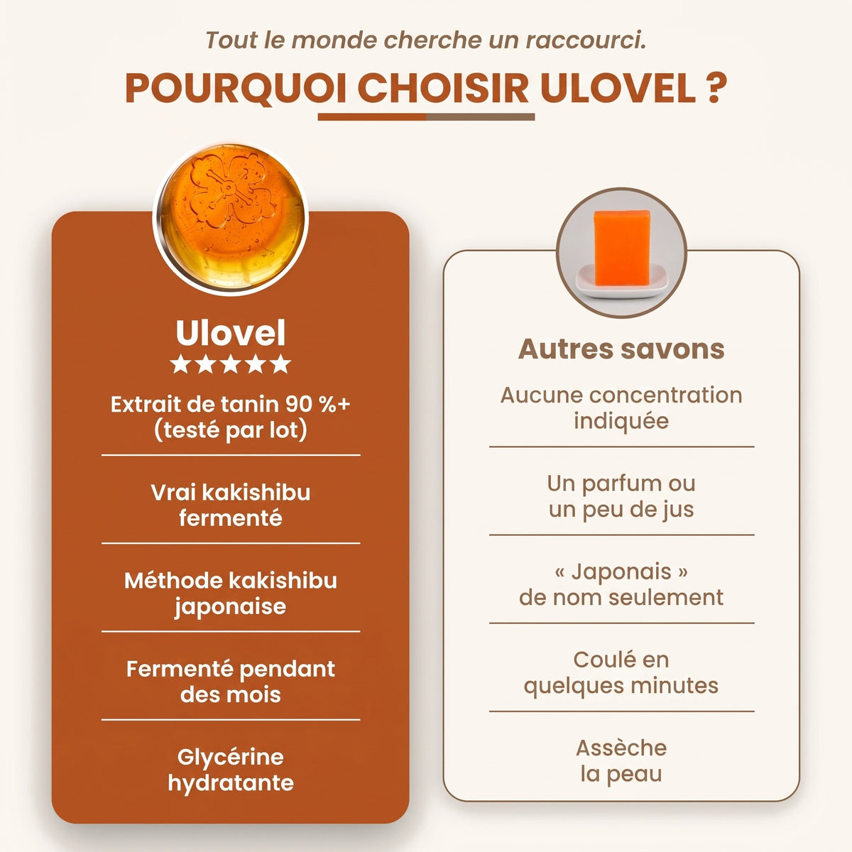 Savon au kaki Ulovel