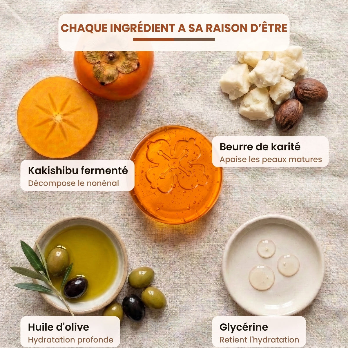 Savon au kaki Ulovel
