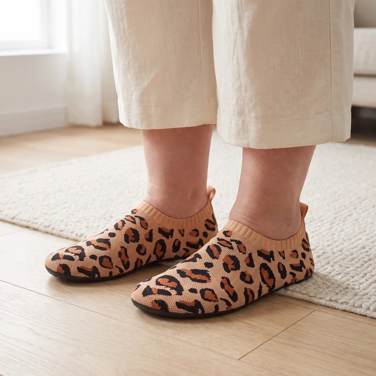 Chaussons-chaussettes antidérapants
