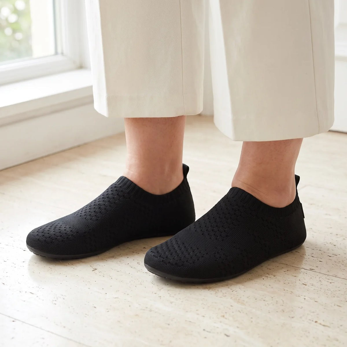 Chaussons-chaussettes antidérapants